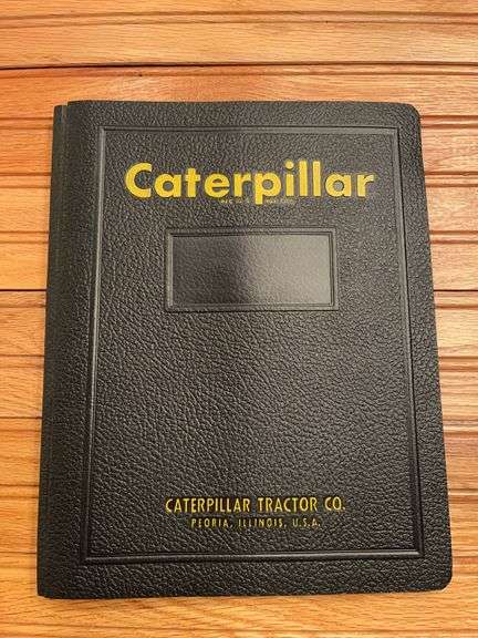 Caterpillar Products + Comparative Specifications Binder image