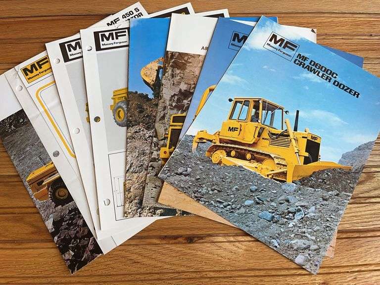 (8) Massey-Ferguson Industrial Sales Literature image