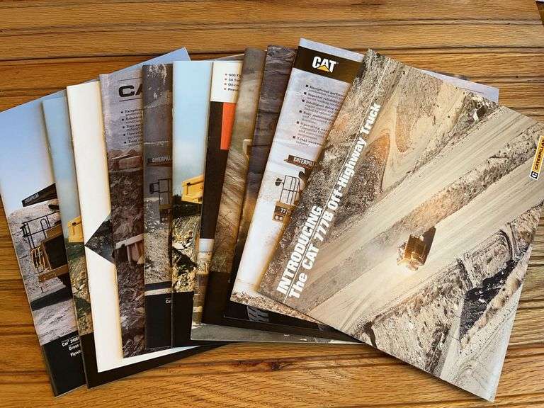 (11) Caterpillar Haul Truck Sales Literature image