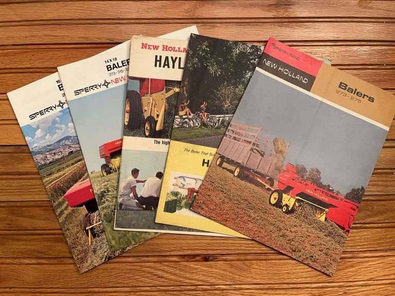 (6) New Holland Baler Sales Literature image