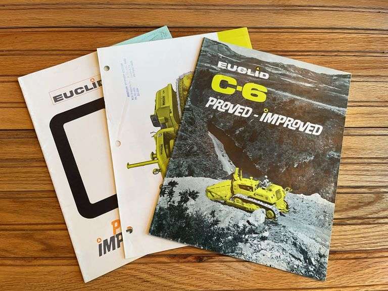 (3) Euclid C-6 Crawler Sales Literature image