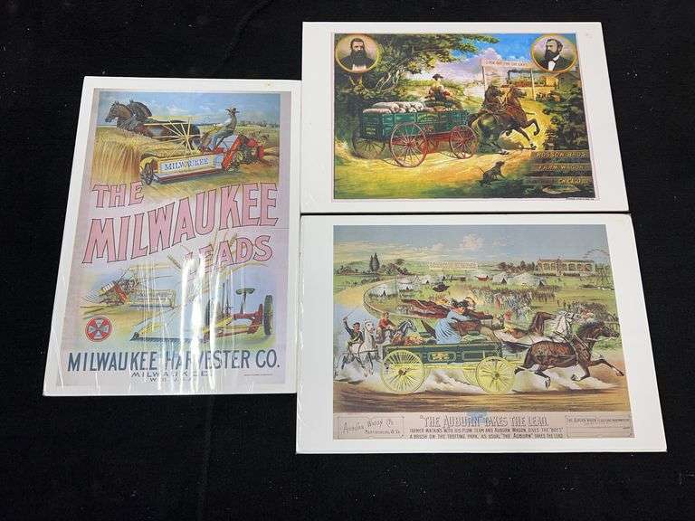 (3) Milwaukee, Rossow Bros., + Auburn Prints image