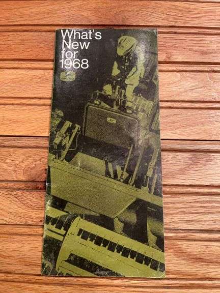 1968 What's New For John Deere image