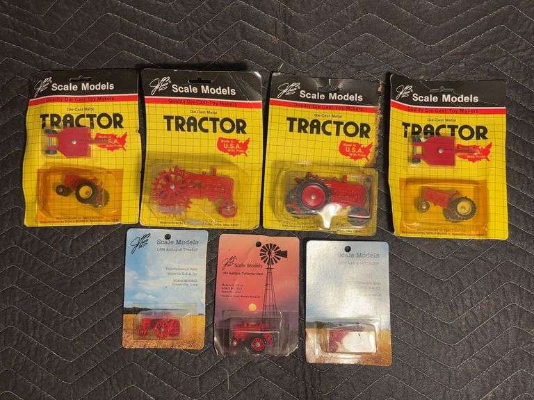 (7) 1/32 and 1/64 Farmall Tractors SM image