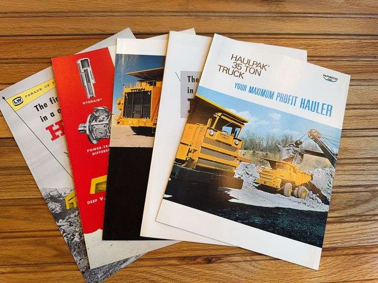 (5) Le Tourneau-Westinghouse Truck Sales Literature image