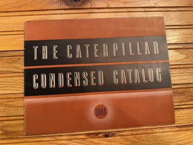 1940 Caterpillar Condensed Catalog image