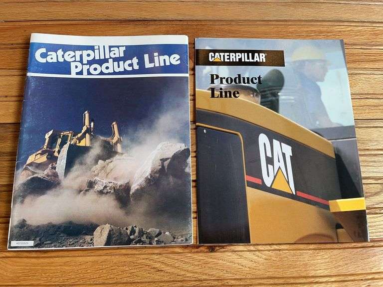 (2) Caterpillar Product Line Sales Literature image