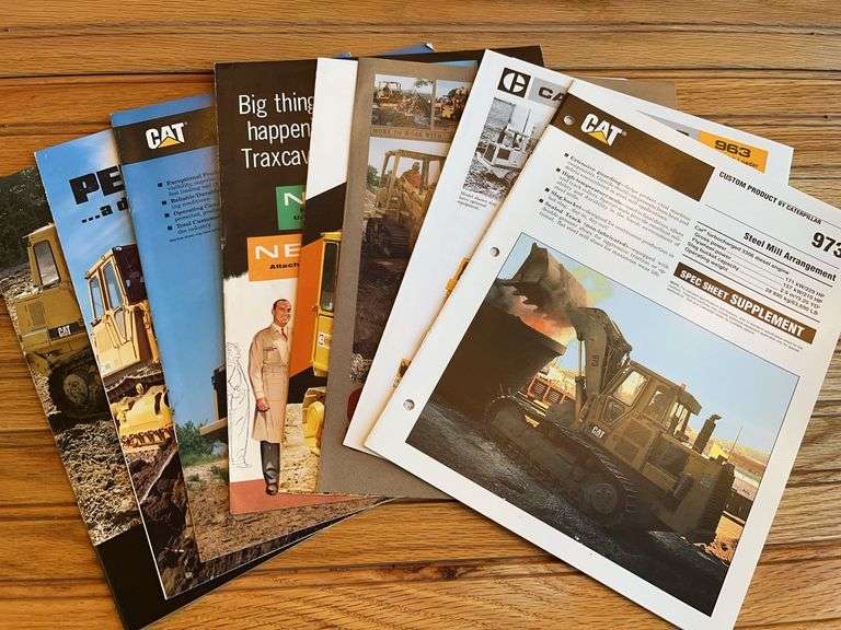 (8) Caterpillar Crawler Loader Sales Literature image
