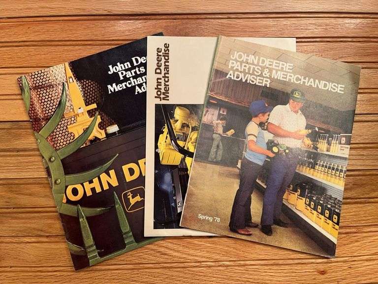 (3) John Deere Parts + Merchandise Catalog image