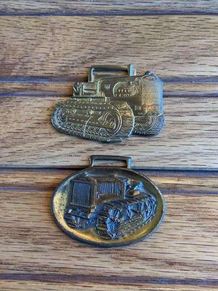 (2) Oliver + Cletrac Watch Fobs image