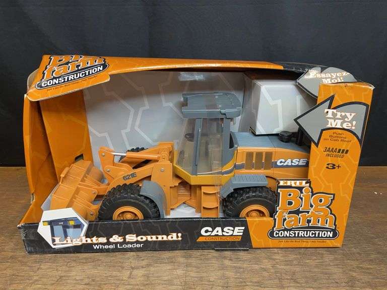 1/16 Case 621E Wheel Loader Big Farm NIB Ertl image