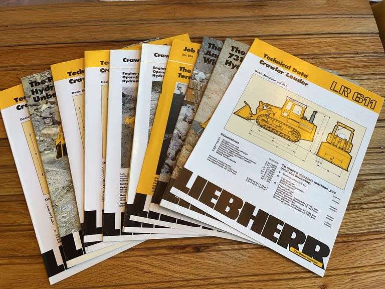 (11) Liebherr Crawler Sales Literature image