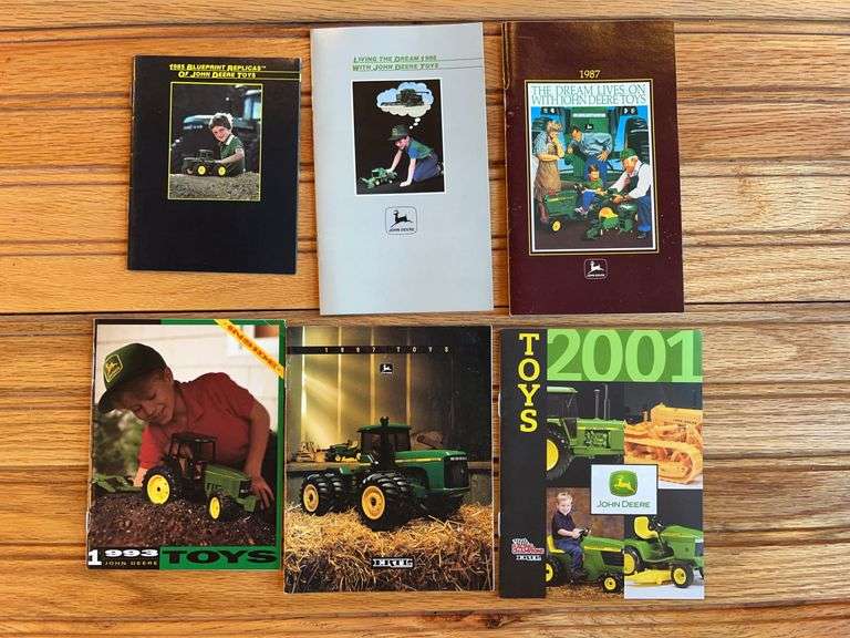 (6) John Deere Ertl Pocket Catalogs image