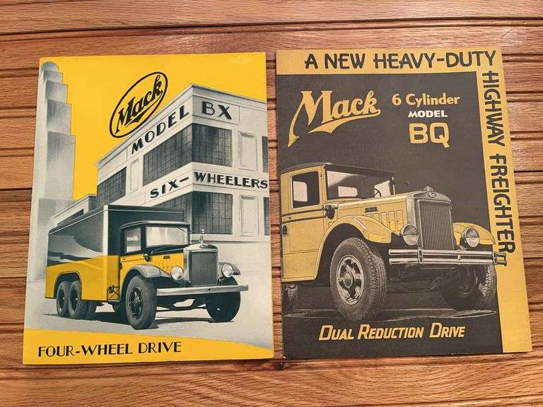(2) Mack Truck Sales Literature image