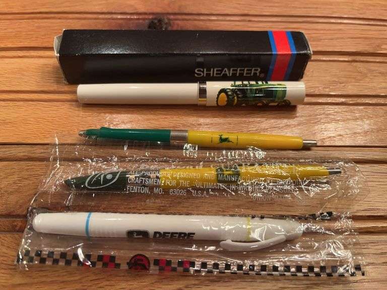 (4) John Deere Pens image