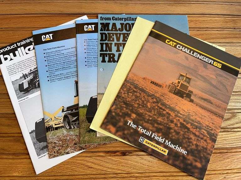 (6) Caterpillar Challenger Sales Literature image