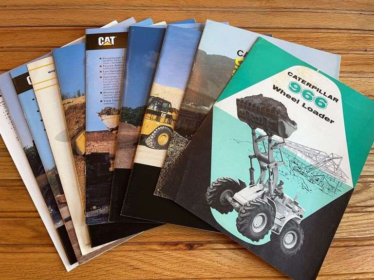 (10) Caterpillar Wheel Loader Sales Literature image