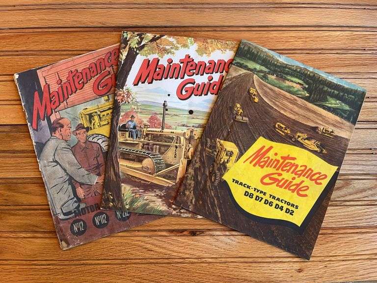 (3) Caterpillar Maintenance Guides image