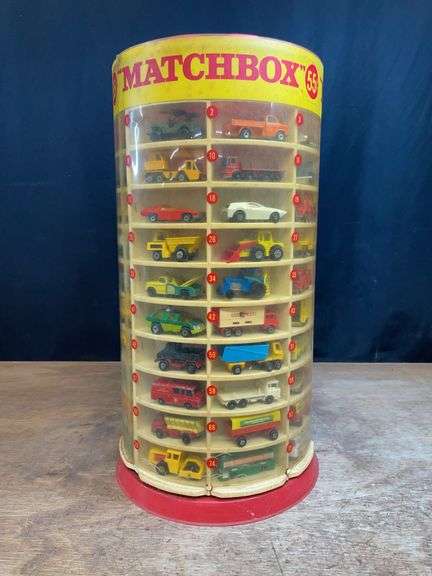 Matchbox Counter Display Full of Toys image