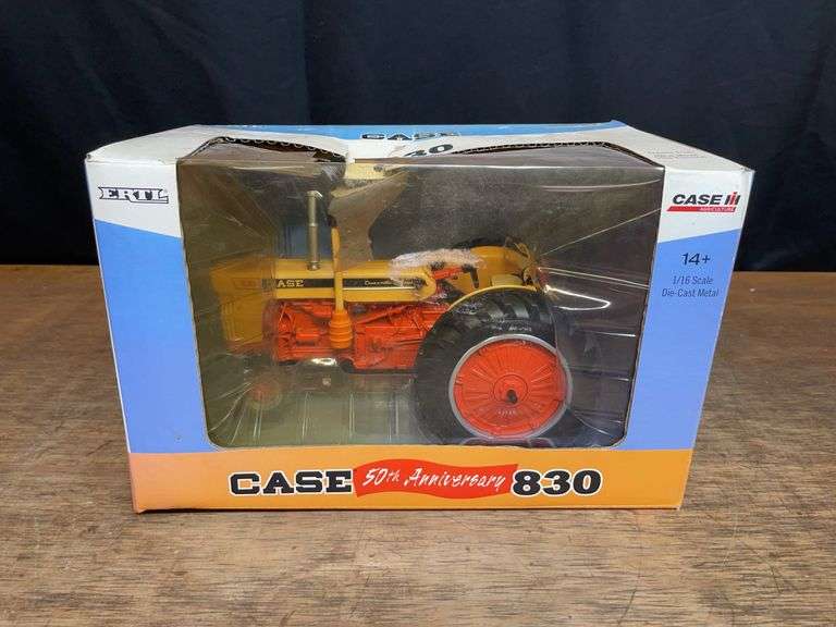 1/16 Case 830 50th Anniversary NIB Ertl image