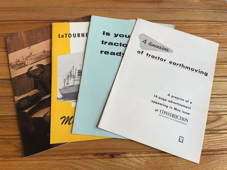 (5) Le Tourneau-Westinghouse Sales Literature image