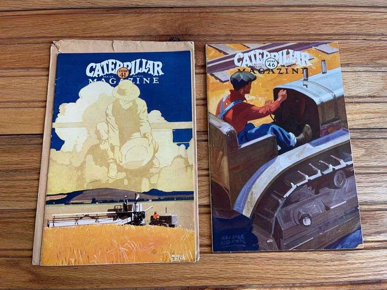 (2) Caterpillar Magazine image
