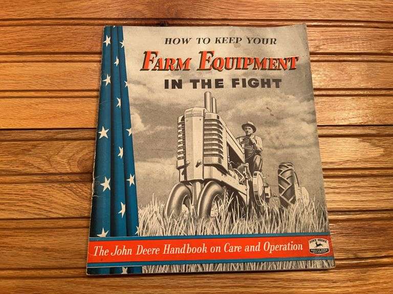 1943 John Deere Farm Equipment In The Fight Sales Literature image