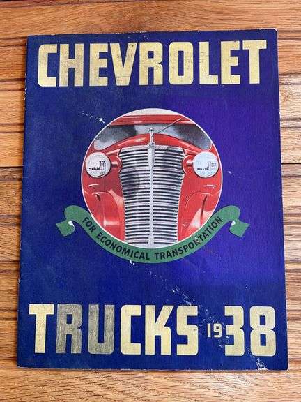 1938 Chevrolet Trucks Sales Literature image