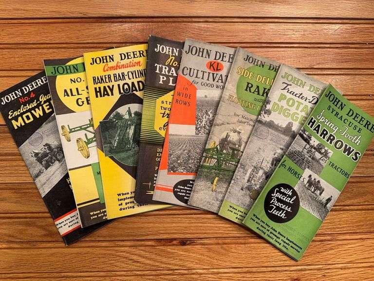 (8) John Deere Sales Literature image