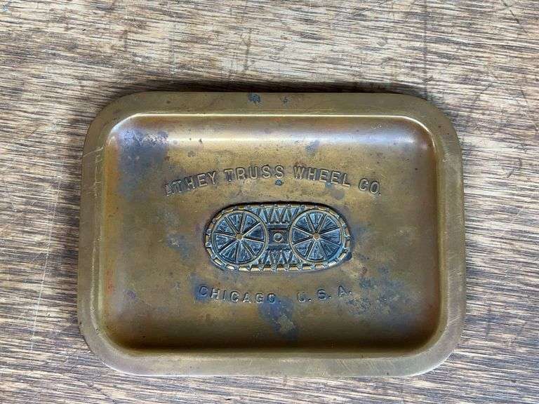 Athey Truss Wheel Co. Ashtray image