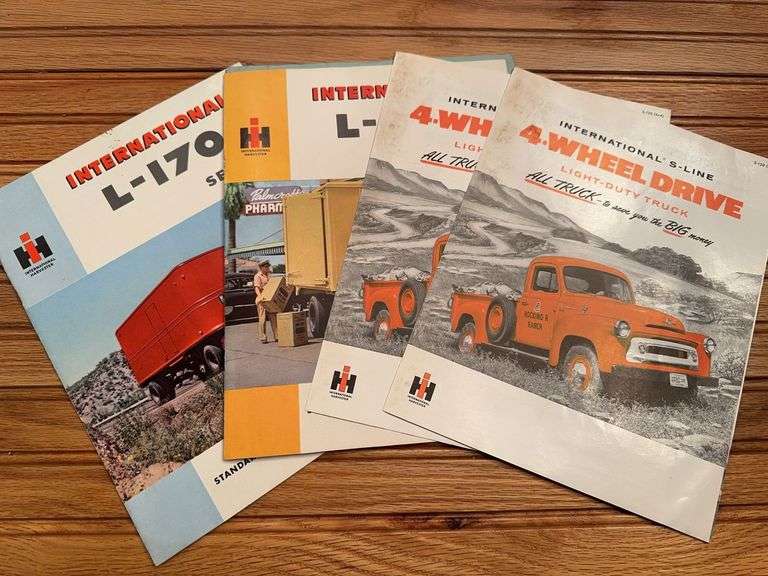 (4) International Truck Sales Literature image