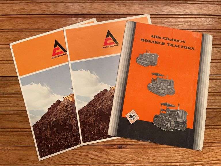 (3) Allis-Chalmers Crawler Sales Literature image