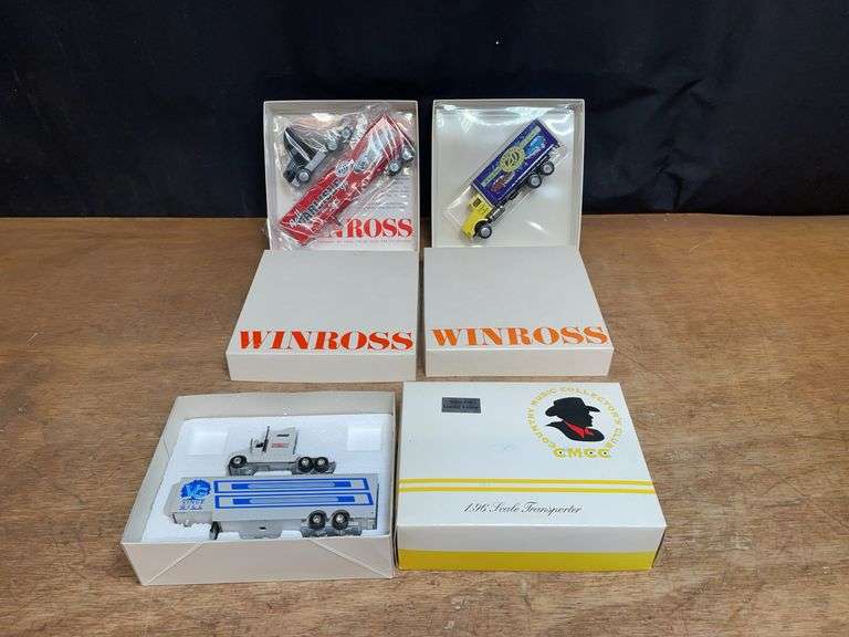 (3) 1/64 Trucks NIB Winross image