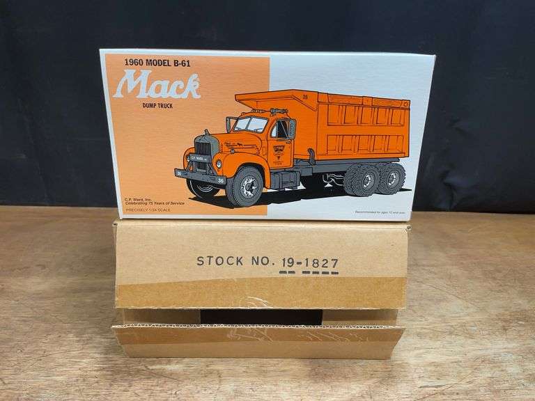 1/34 Mack B-61 Dump Truck 1996 NTTC NIB 1st Gear image