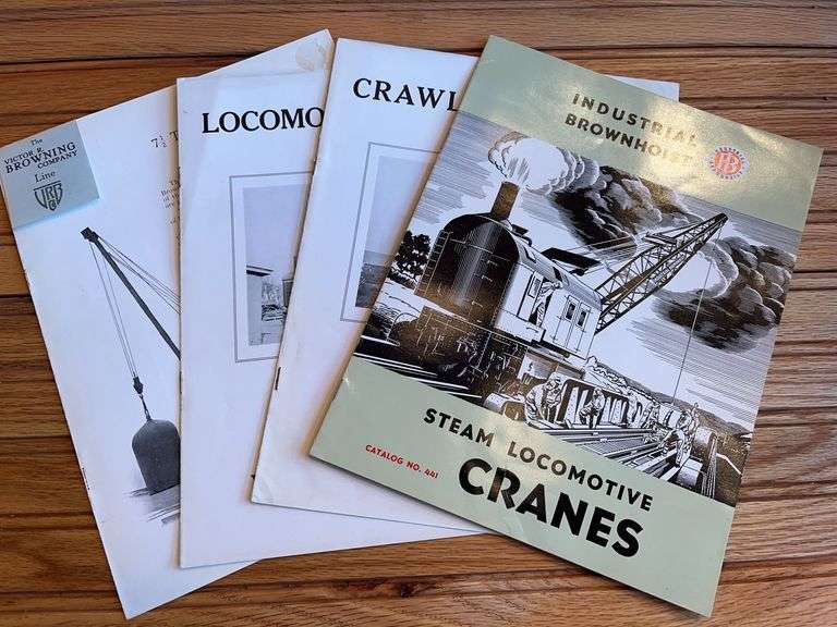(4) Industrial Brownhoist + Victor Browning Sales Literature image