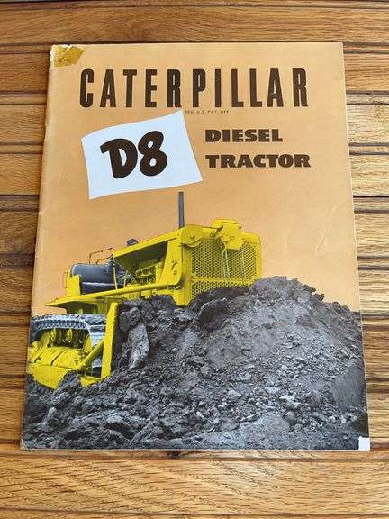 Caterpillar D8 Crawler Sales Literature image