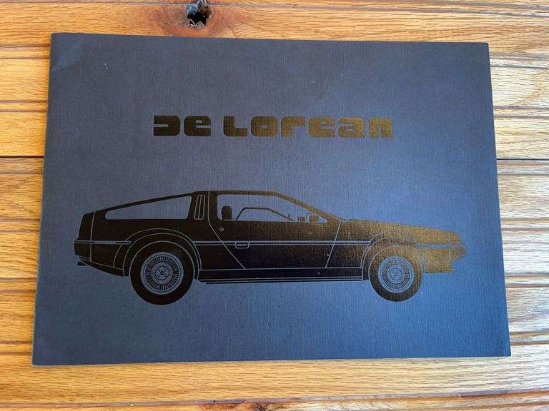 1981 De Lorean Car Sales Literature image