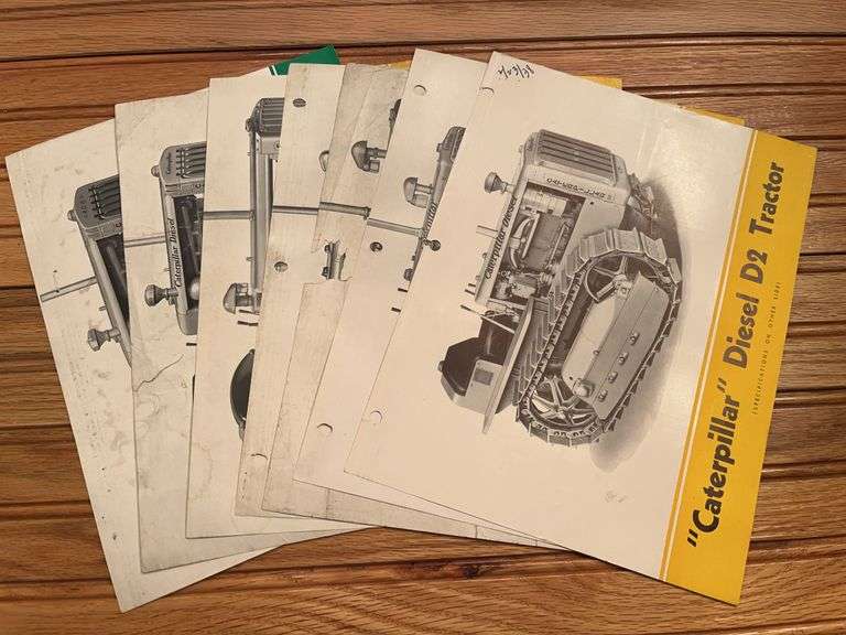 (7) Caterpillar Crawler Spec Sheets image