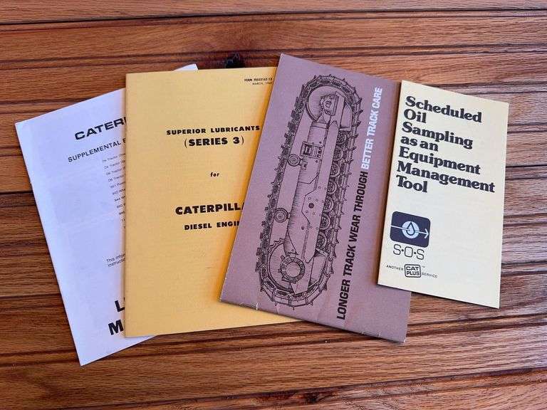 (4) Caterpillar Sales Literature image
