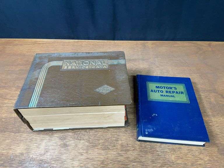(2) National Service Data + Motor's Auto Repair Manual image