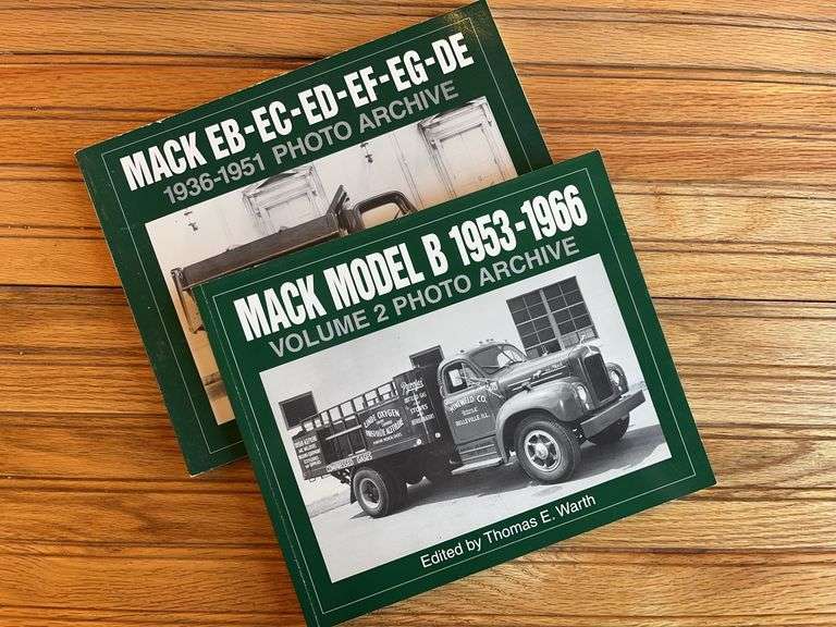 (2) Mack Truck Photo Archive Books image