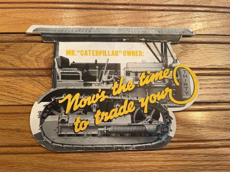 Caterpillar Crawler Sales Literature image