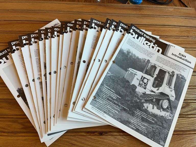 (14) Caterpillar Product Training + Competitive Bulletins image