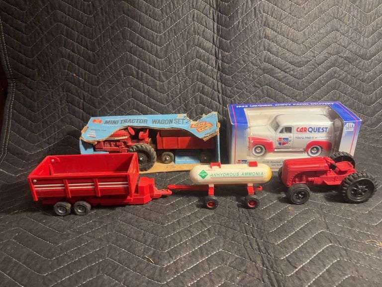 (5) Farm Equipment and Car Quest Truck Bank image