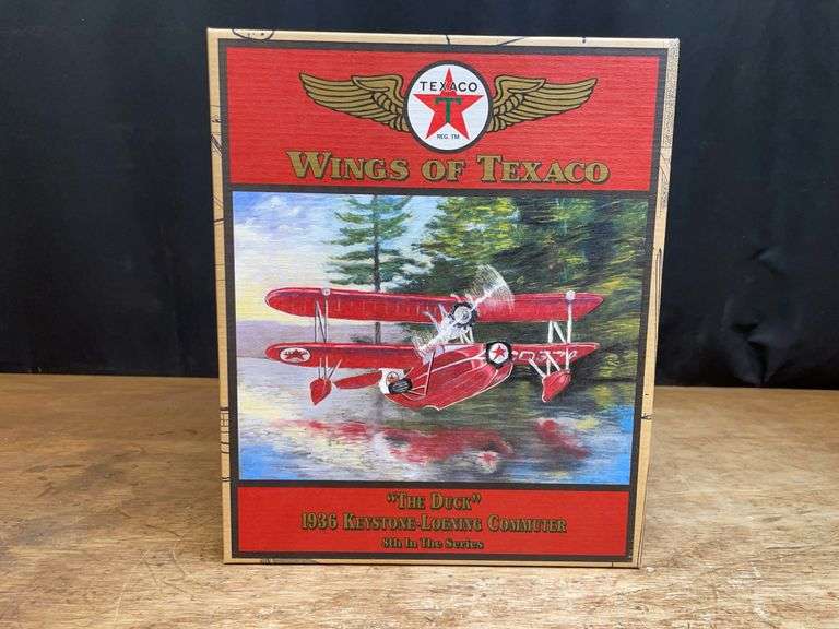 Texaco 1936 Keystone-Loening Commuter Airplane NIB Ertl image