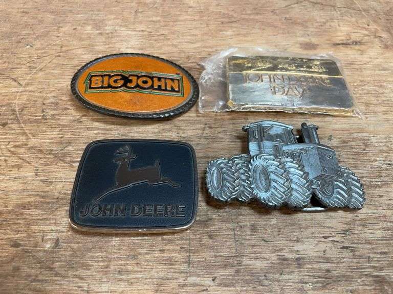 (4) John Deere Belt Buckles image