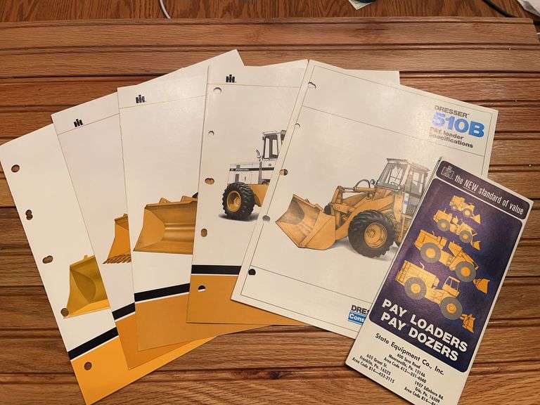 (6) International Pay Loader Sales Literature image
