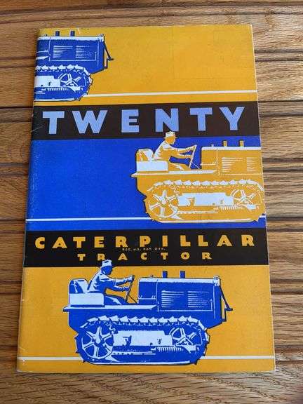 Caterpillar Twenty Crawler Sales Literature image