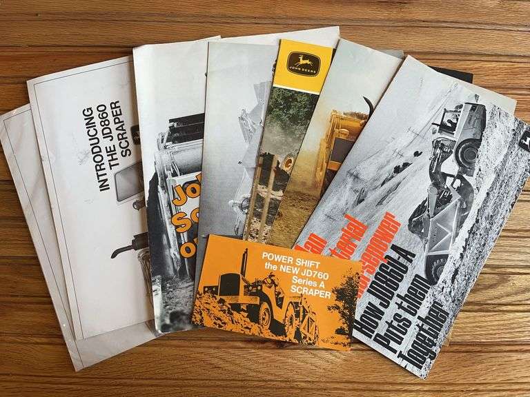 John Deere Scrapper Sales Literature image