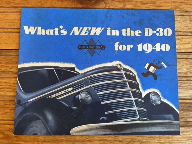 1940 International D-30 Truck Sales Literature image